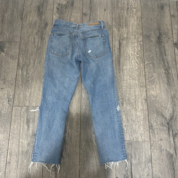 • GRLFRND • Women’s Karolina Jeans A Little More Love Wash Blue / Distressed 26 - Picture 6 of 6